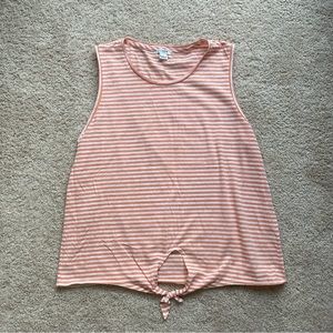 Striped J Crew Tank